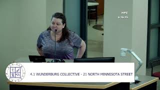 June 16, 2025 New Ulm Heritage Preservation Commission