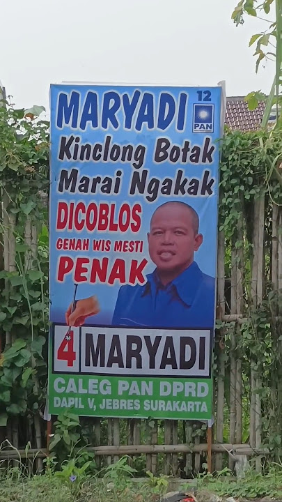 MARYADI - marilah seluruh wedus berkaki sikil nglempiti klambine maryadi