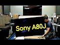 Sony 65" A80J OLED Unboxing, Setup and 4K HDR Video Demos