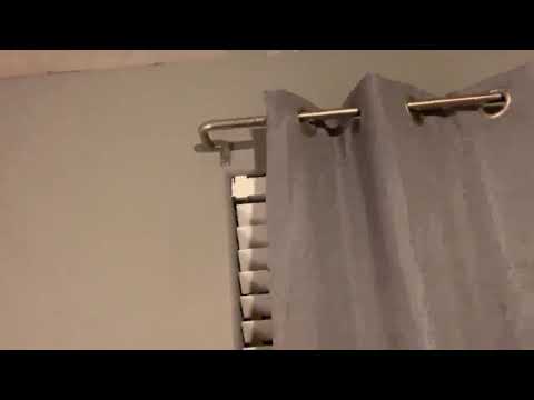 umbra-twilight-room-darkening-curtain-rod-review,-5-minutes-and-4-screws!!!