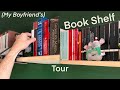 My boyfriends book shelf tour