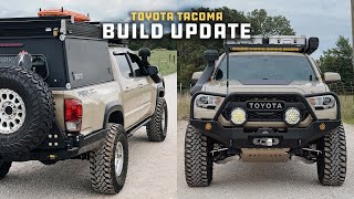 TONS of NEW PARTS! Tacoma Overland Camper Build Update