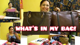 WHAT'S IN MY BAG|👜 EVERYTHING I CARRY IN MY BAG👓💄📚🖌| WHAT IS IN THE BAG OF AN ADVOCATE| 🔎🔍