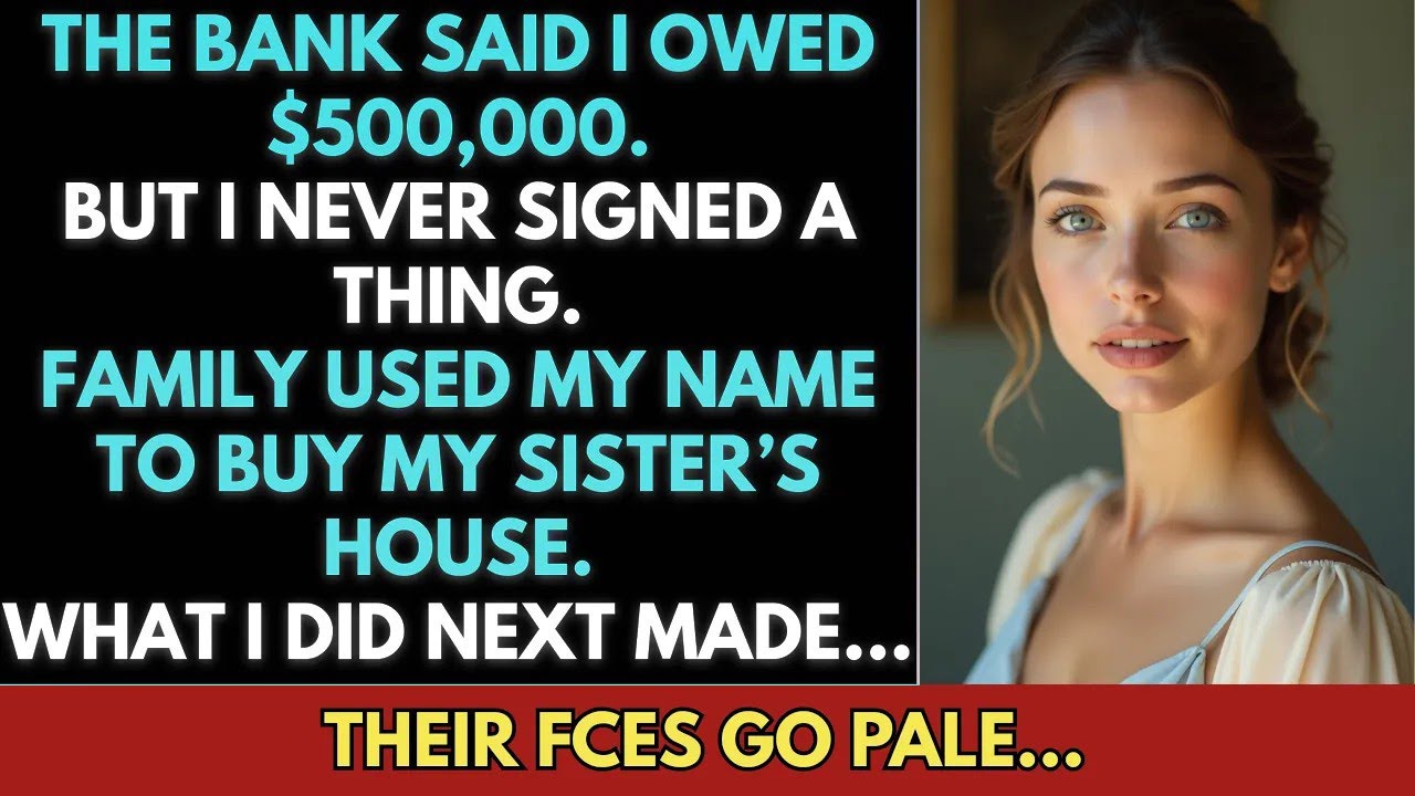 Family Took Out a $500K Mortgage in My Name — “Pay for Your Sister. It’s Your Duty.” I Smiled But ..
