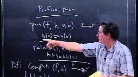 Time Analysis for the Preflow-Push Algorithm
