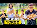 1 dfi reussi  1 maxi croc dans un tacos pour myriam vs des abonns   tacos gant