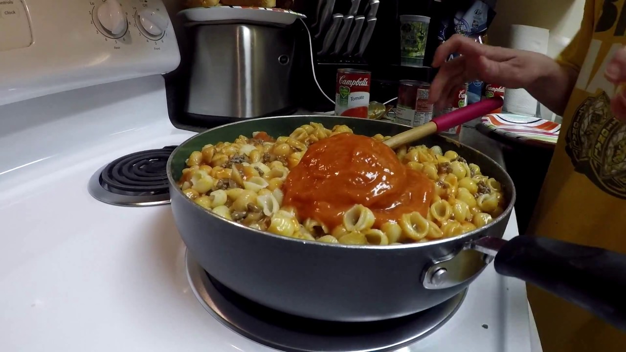 Tomato Soup Spaghetti Recipe - YouTube