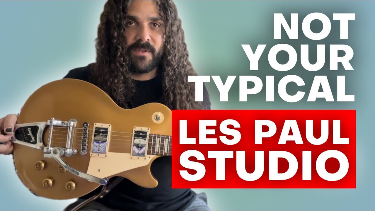 Gibson Les Paul Tribute 2018 - Gold Top - YouTube