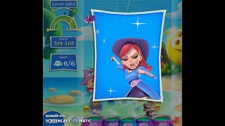 Bubble Witch 2 -- Level 2053 -- NO BOOSTERS (*4-color Morgana)