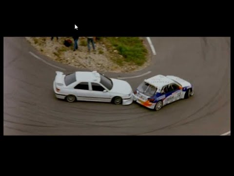 TAXi② プジョー406 vs 306MAXi 【大塚明夫Ver】 - YouTube