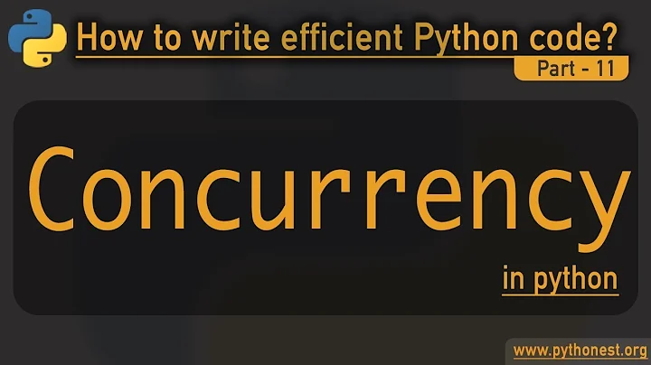concurrency in python | python asyncio | python tutorial