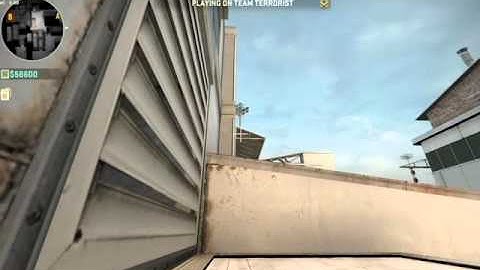 Cache Sandbags T-Side Molotov from Vents