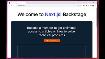 Membership Website (NextJS |  Stripe | Amazon Cognito | Amazon API Gateway | AWS Lambda | Figma)