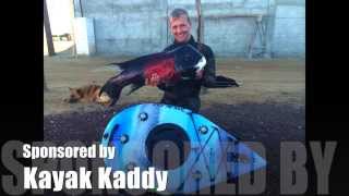 spearfishing california with the kayak kaddy