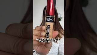 Loreal infallible concealer ❤️ #getreadywithrims #makeup #lorealcosmetics #concealer #youtubeshorts