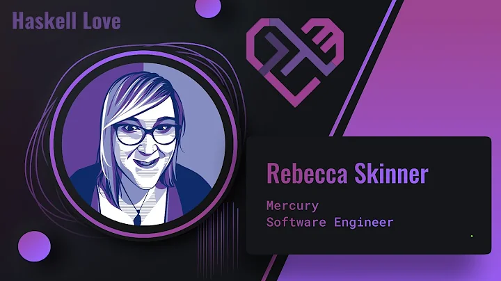 Rebecca Skinner about her talk "Make It Purple: An...