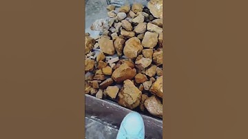 Mud and stone separator working site#indonesia   #machine