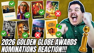 2026 Golden Globe Awards Nominations REACTION!!!