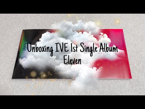 Unboxing Ive 1St Single Album - Eleven