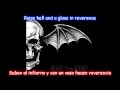 Avenged Sevenfold-St.James lyrics ingles-español [HD]