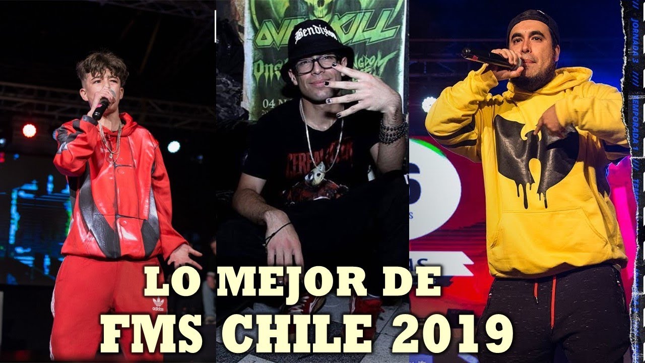 LAS MEJORES RIMAS DE TODAS LAS JORNADAS DE LA FMS CHILE🇨🇱 TEMP 1 2019