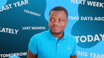 Yesterday, Today, Tomorrow, Next Week, and other Periods Vocabulary in Twi | LEARNAKAN.COM