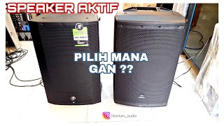 Review Speaker Aktif Mackie Vs Jbl Youtube