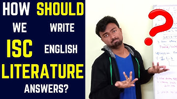 How should we write ISC English literature answers to get full marks? || Akash Talks