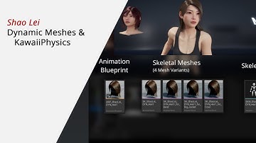 ShaoLei Dynamic Meshes and KawaiiPhysics