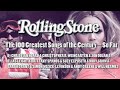 100 greatest songs of the century  so far by rolling stone