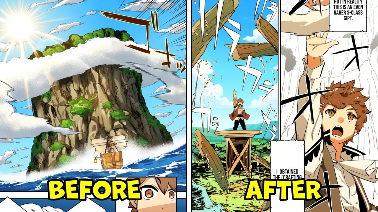 BANISHED BY NOBLE FAMILY, HE BUILT A KINGDOM ON A DESERTED ISLAND, USES CREATION MAGIC | MANGA RECAP