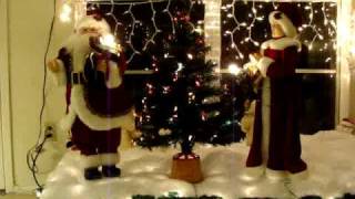 Animated Mr & Mrs. Santa Claus