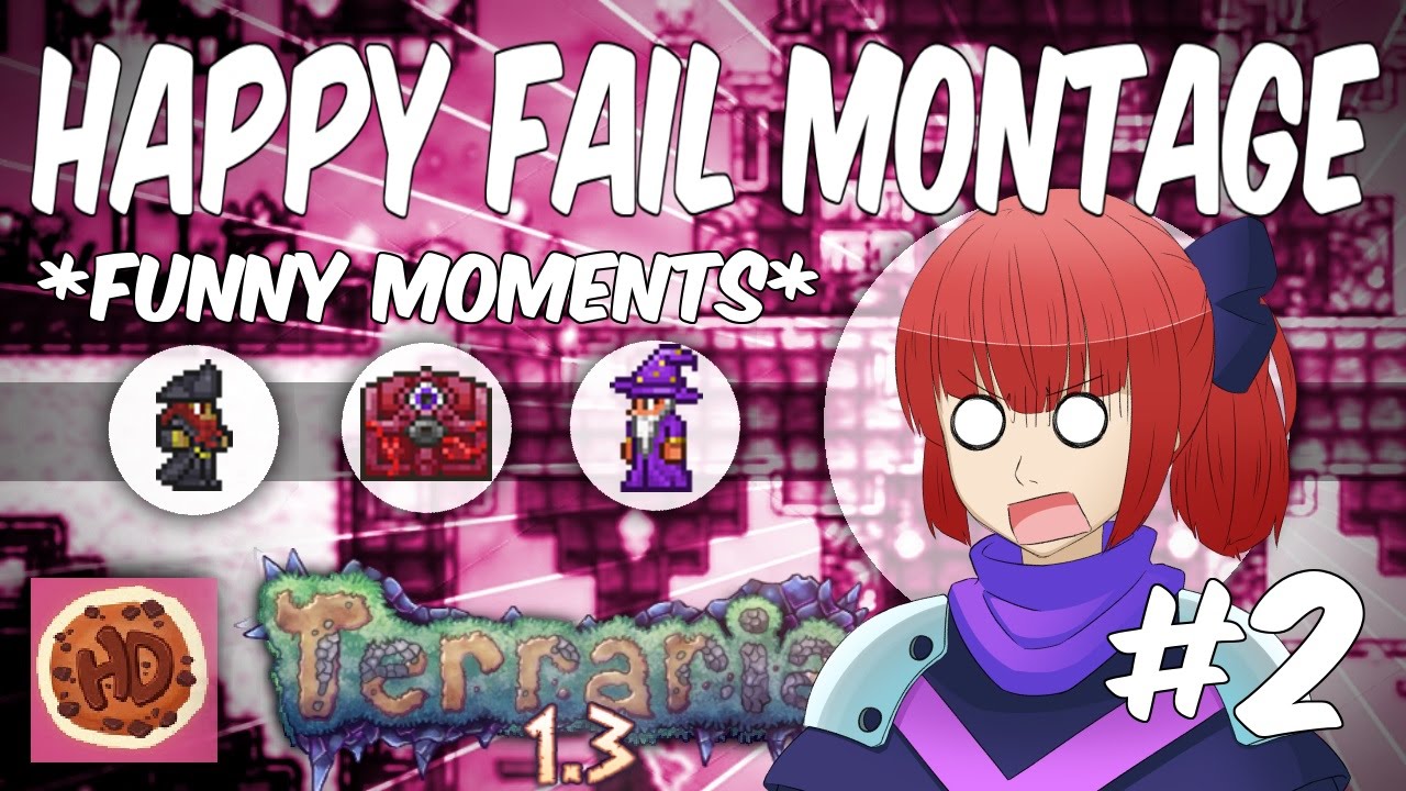 Terraria Happy Days Fails and Funny Moments Montage #2 - YouTube.