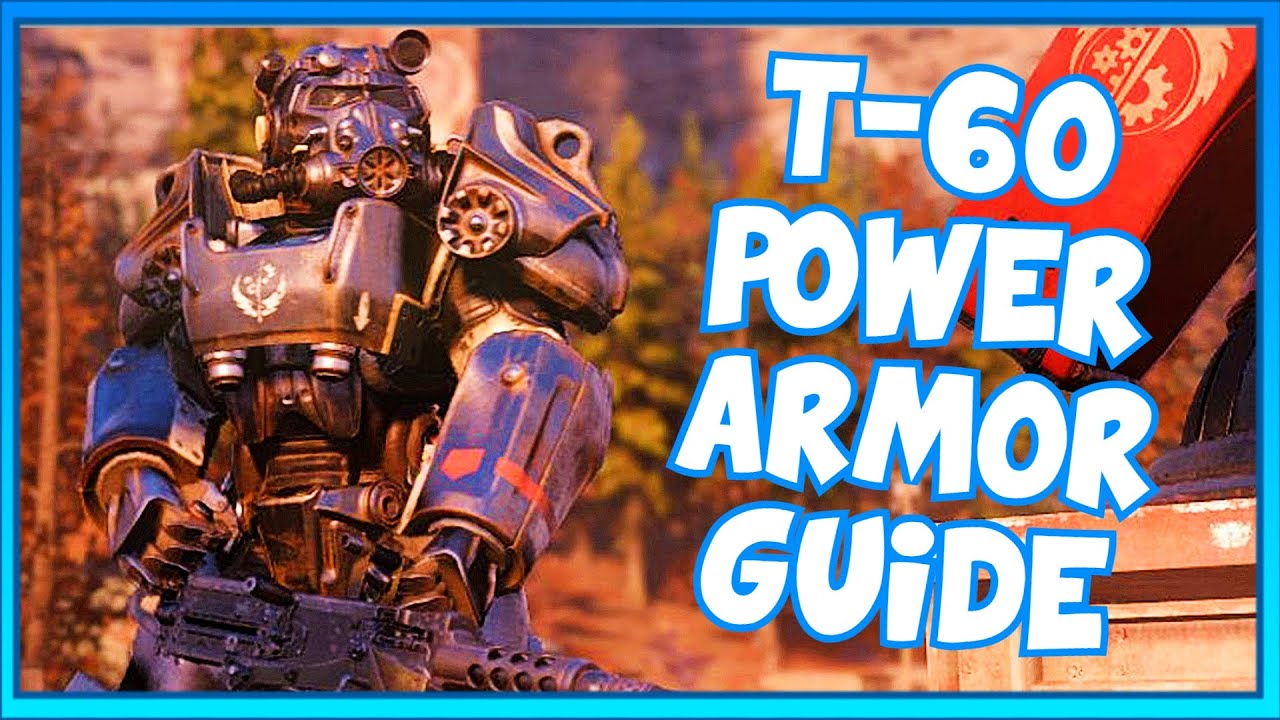 How To Get T 60 Power Armor And Mod Plans In Fallout 76 Guide To T 60 Pa Plans In Description Youtube