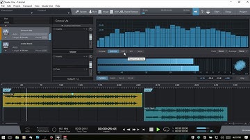 Learn Studio One 3 | Project Page Overview