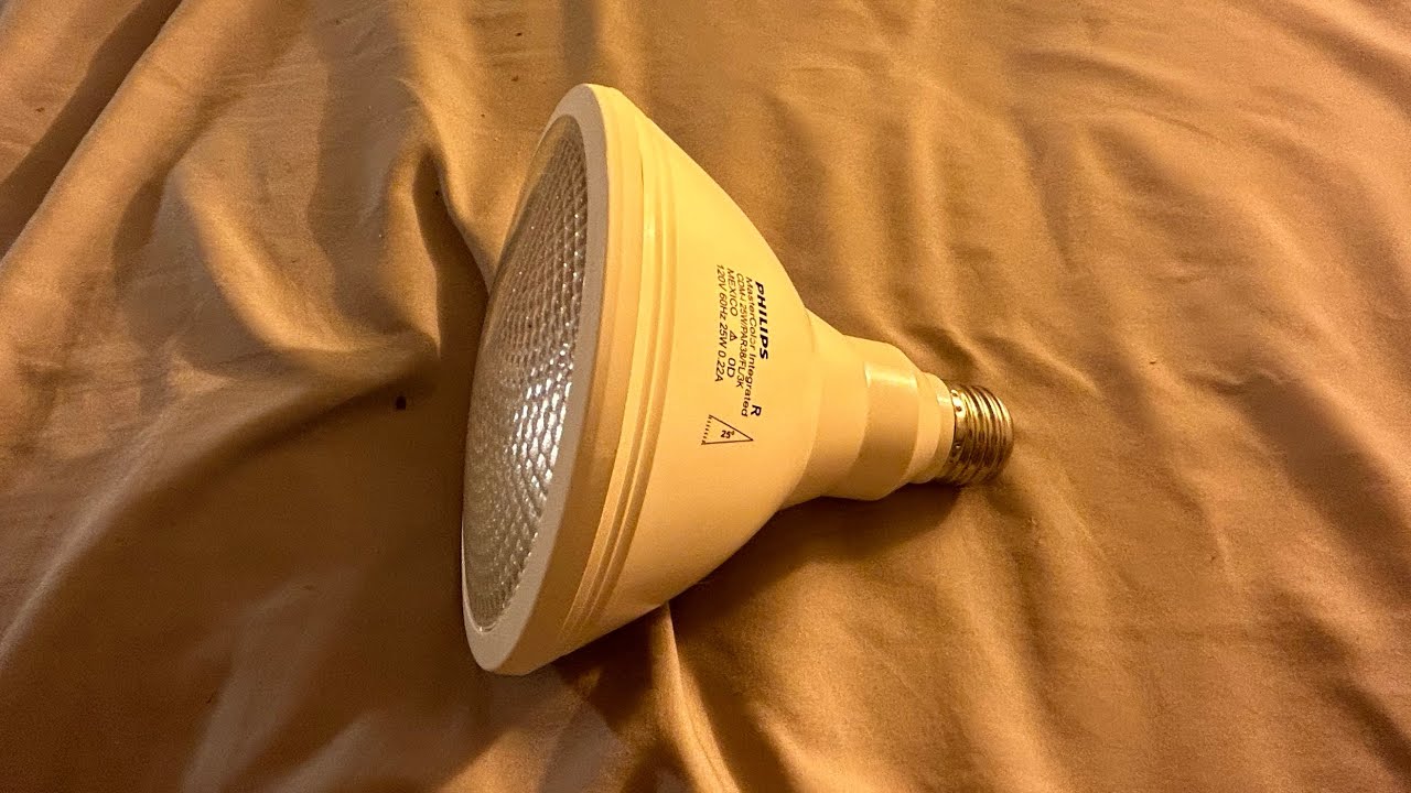 Phillips 25W integrated ballast metal halide bulb YouTube