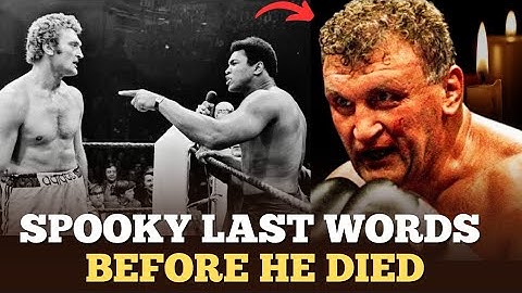 Joe Bugner, Who Fought Muhammad Ali & Joe Frazier, Dies at 75 | Final Words Revealed