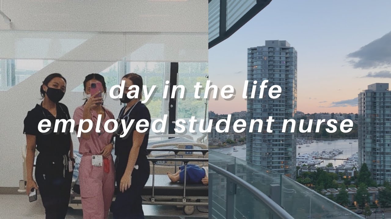 DAY IN THE LIFE OF A STUDENT NURSE | 12 hour shift - YouTube