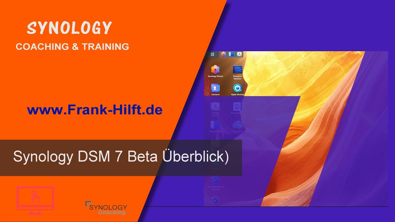 Synology DSM 7 Beta offiziell - Ganz frisch - Mein erster Überblick ...