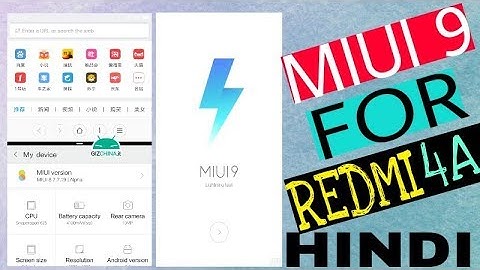 How To Install Miui 9 In Redmi 4A Without Root