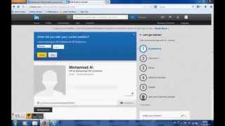 خطوات فتح حساب - Linkedin