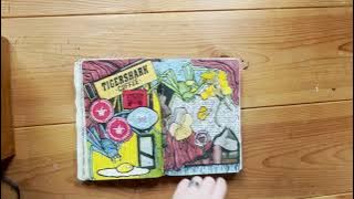 Sketchbook Tour 1 - Portfolio // Julian Schenk