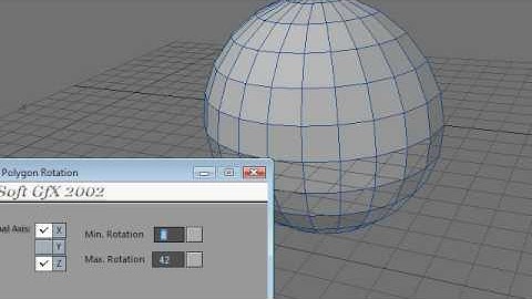 LightWave plugin - Random Rotate (Ø)