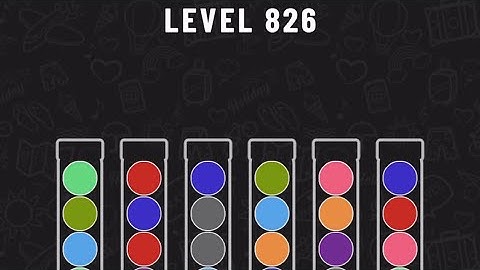 Ball Sort Puzzle Level 826 #ballsortpuzzle #ballsortpuzzlegameplay #puzzlegame #mobilegames
