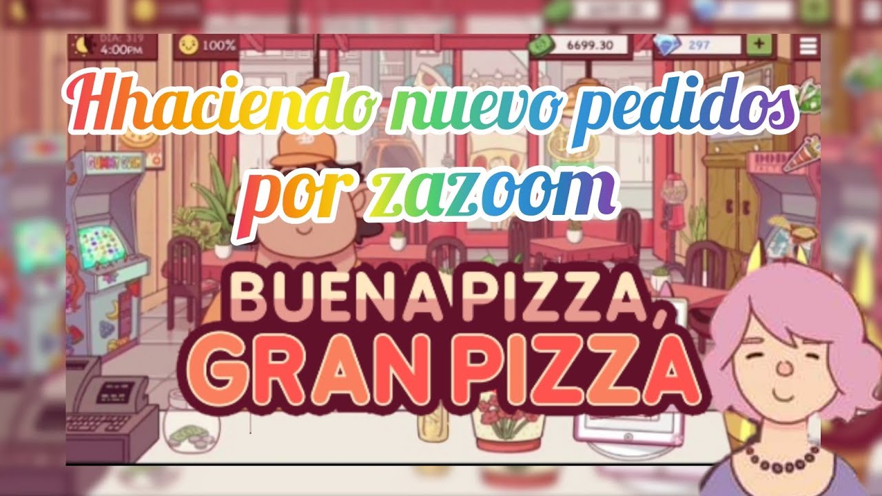 pedidos por zazoom y más pizzas||buena pizza, graan pizza|| 