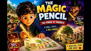 💖 The Magic Pencil and the Power of Kindness | Inspirational Kids Story in English