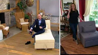 Dozer Convertible Twin Sofa Bed on QVC