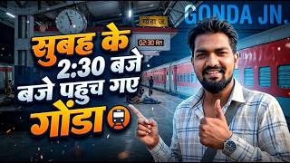 2:30 AM Arrived at Gonda Junction 🚉 My Midnight Train Experience || Daily Life Vlog Day = 68 screenshot 4