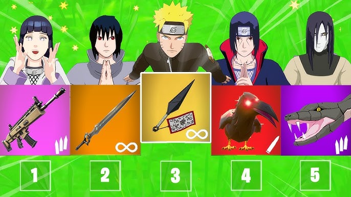 Naruto Characters are Coming to Fortnite - GamerBraves