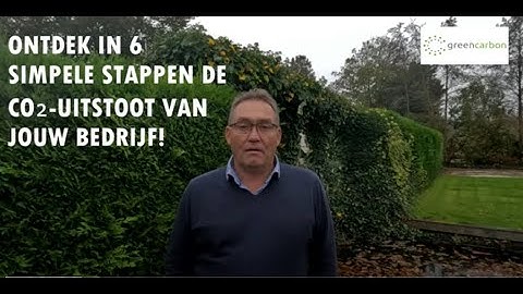 Ontdek in 6 stappen de CO2-uitstoot van jouw bedrijf.